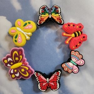 2 pc. Random butterfly jibbitz